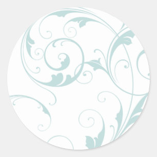 Adesivo Luz - Flourish azul