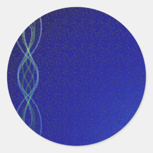 Adesivo Luzes azuis escuras