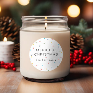 Adesivo Luzes Coloridas Modernas Natal Mais Alegre