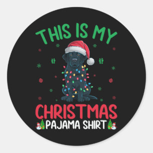 Adesivo Luzes de árvore feia do Xmas Papais noeis Black La