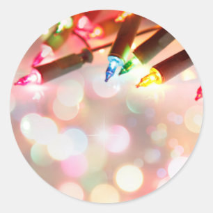 Adesivo Luzes de brilho multicolorido