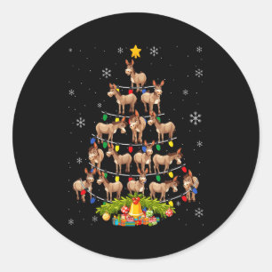 Adesivo Luzes de Chapéu de Papai Noel Árvore de Natal 