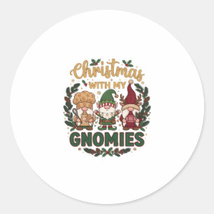 Adesivo Luzes de Corda Gnomos de Natal Cana de Açúcar