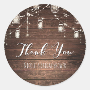 Adesivo Luzes de Corda Rústicas Potes de Pedra Renda Count