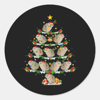 Adesivo Luzes de Natal Pika Amante da Árvore de Natal Pika