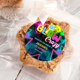 Adesivo Luzes de Neon Brilhantes Obrigado Festa de anivers