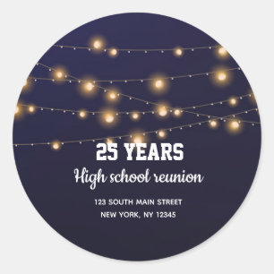 Adesivo Luzes modernas da corda