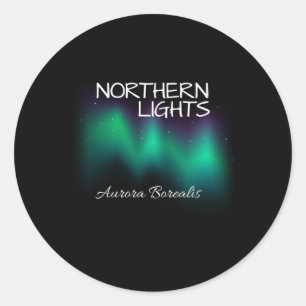 Adesivo Luzes nortes Aurora Borealis