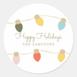 Adesivo Luzes retros da corda