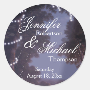 Adesivo Luzes rústicas da árvore do país