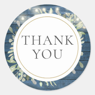 Adesivo Luzes Rústicas de Corda com Verde para Lembrança d