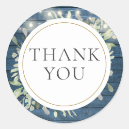 Adesivo Luzes Rústicas de Corda Vegetação Favor de Chuveir