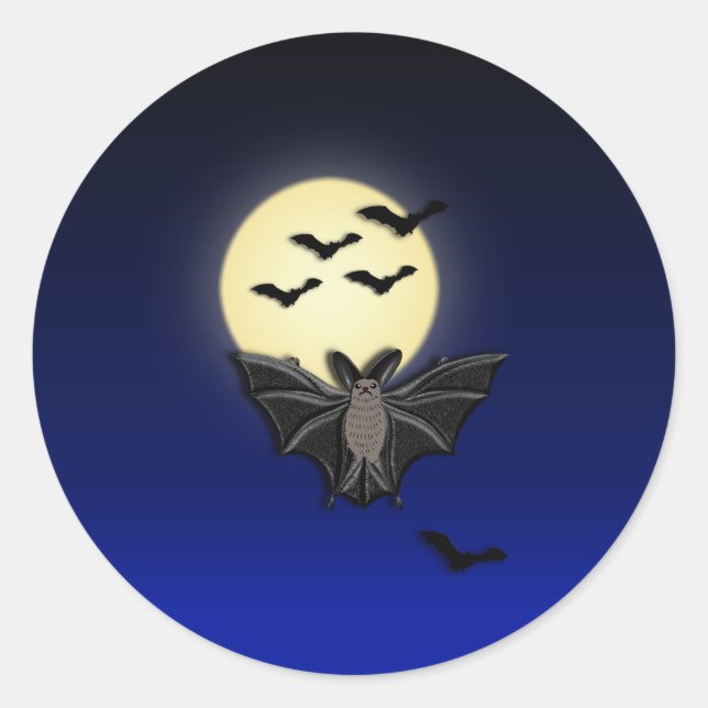 Adesivo LWood Morcego 2 Halloween (Frente)