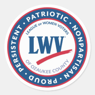 ADESIVO LWVOZ PATRIOTIC ・ NONPARTISAN ・ ORGULHO ・ PERSISTE