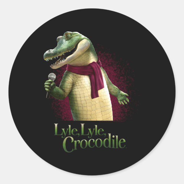 Adesivo Lyle Lyle Crocodile Movie Singing Lyle (Frente)