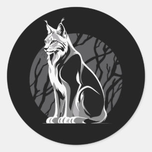 Adesivo Lynx Preta e Branca