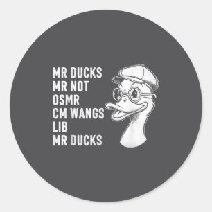 Adesivo M R Ducks M R Não O S M R Cm Wangs Lib M R Ducks