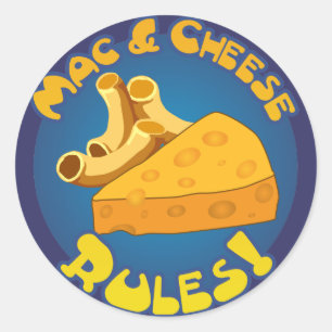 Adesivo Mac & Cheese Rules Sticker