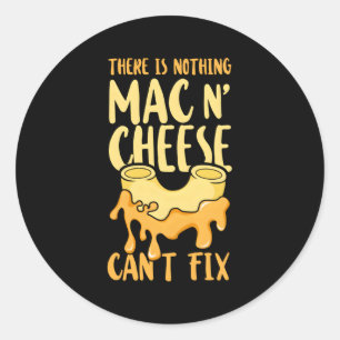 Adesivo Mac E Queijo Não Há Nada Que Mac Cheese Não Conseg