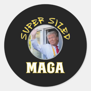 Adesivo Mac Pai Trump Vance 2024 Faz Fritas Francesas