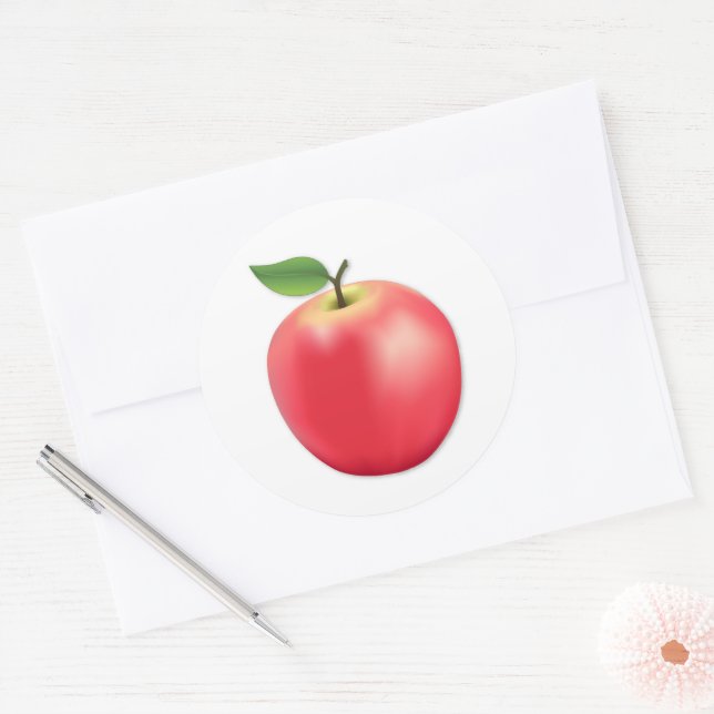 Adesivo Maçã  (Envelope)
