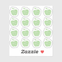 Maçã Branca e Verde Simples do Nosso Olho