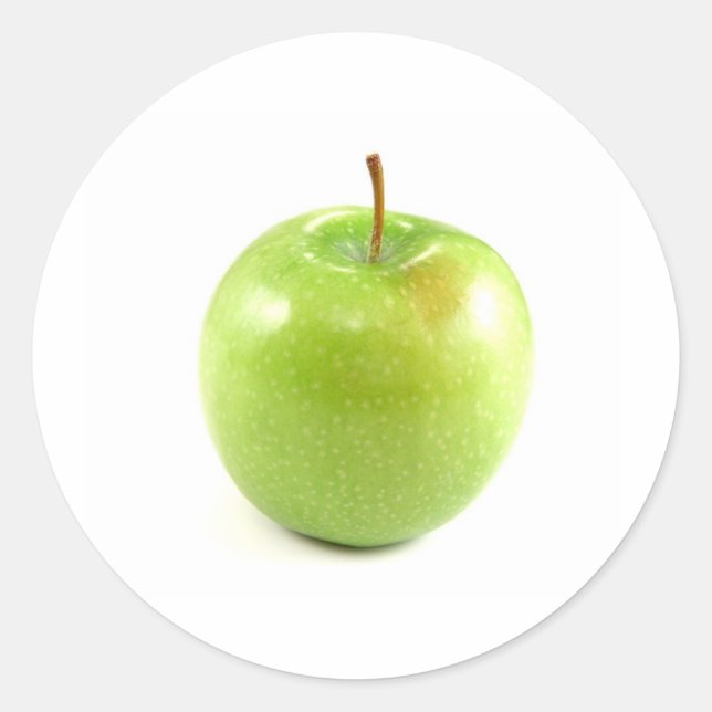 Adesivo Maçã Verde (Frente)