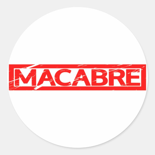 Adesivo Macabre Stamp (Frente)