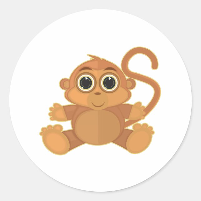 Adesivo Macaco (Frente)