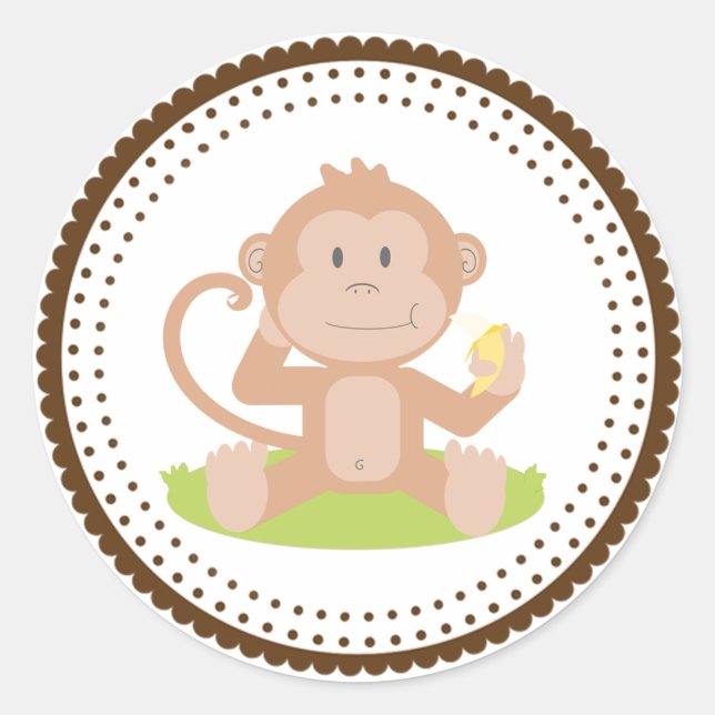 Adesivo Macaco (Frente)