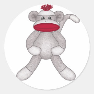 Adesivo Macaco da peúga