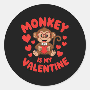 Adesivo Macaco é o meu macaco Namorados do dia do Namorado