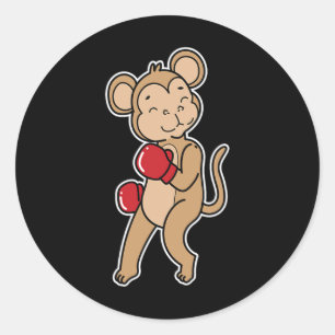 Adesivo Macaco faz in a box