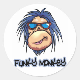 Adesivo Macaco Funky