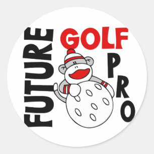 Adesivo Macaco futuro da peúga do golfe pro