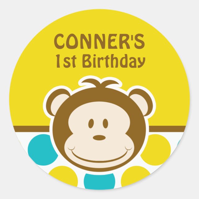 Adesivo Macaco-macaco (Frente)