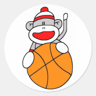 Adesivo Macaco-meia-basquete