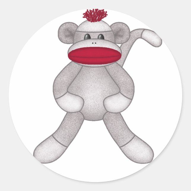 Adesivo Macaco Sock (Frente)