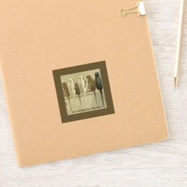 Adesivo Macacos - Aniversário Comercial do Grupo Personali