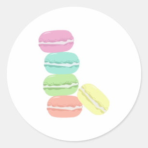 Adesivo Macaron francês