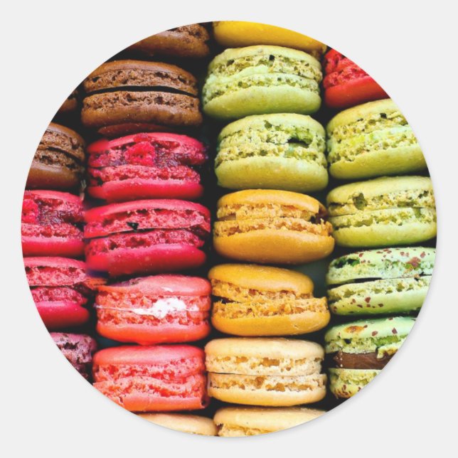 Adesivo Macaron Stickers (Frente)