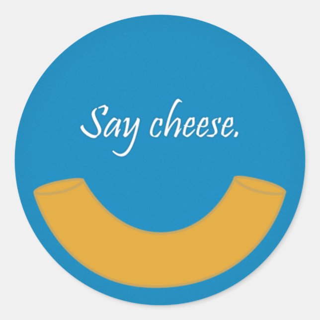 Adesivo Macaroni Smile Stickers (Frente)
