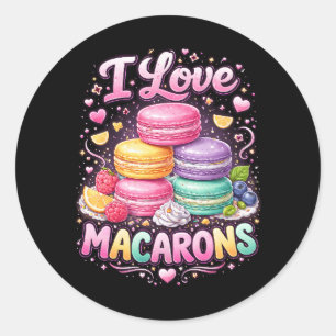 Adesivo Macarons de Amor Doce