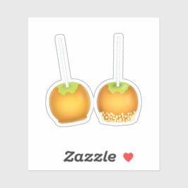 Adesivo Maçãs Caramelo