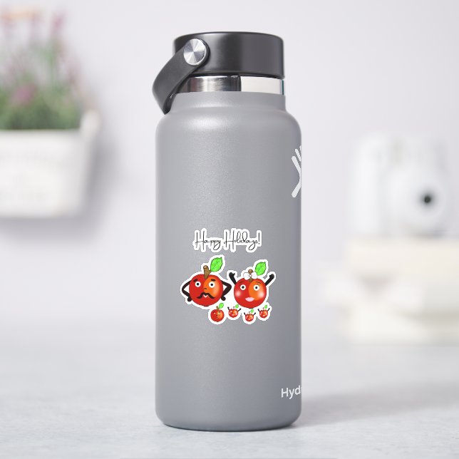 Adesivo Maçãs vermelhas (HidroFlask)