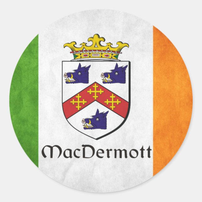 Adesivo MacDermott Irlandês (Frente)