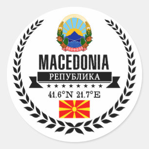 Adesivo Macedônia