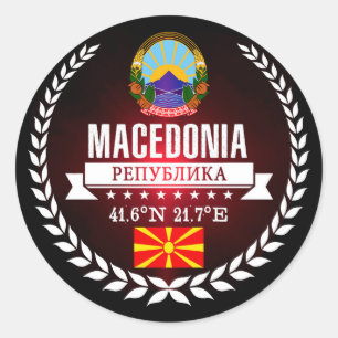 Adesivo Macedônia