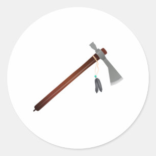Adesivo Machado indiano do Tomahawk