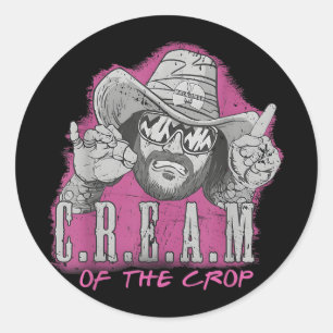 Adesivo Macho Creme De Culturas Oh Sim Retro Funny Vintage